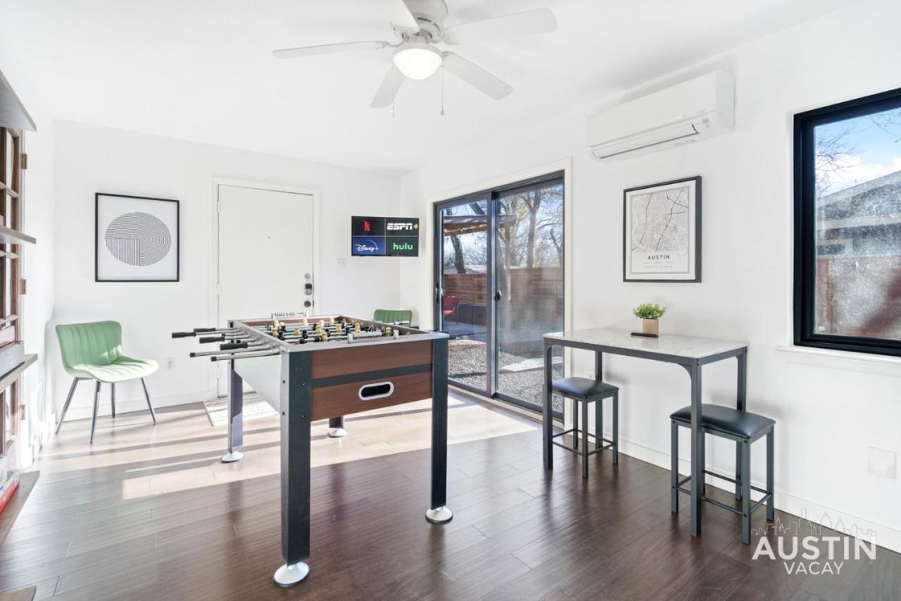 Pet Friendly Atx Escape With Game Room And Free Parking Austin Zewnętrze zdjęcie