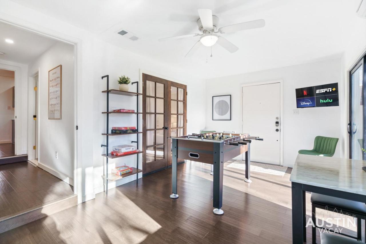 Pet Friendly Atx Escape With Game Room And Free Parking Austin Zewnętrze zdjęcie